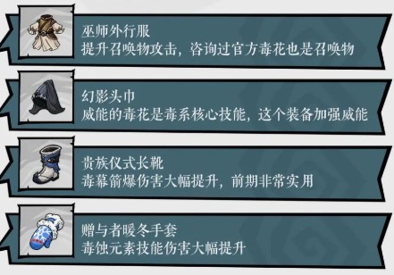 无尽探险队毒法召唤流阵容搭配推荐