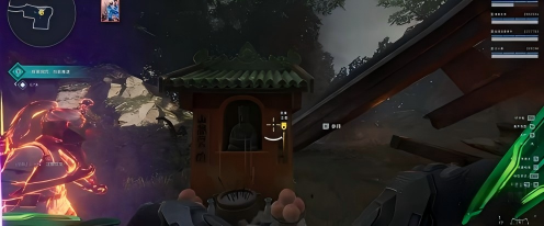 逆战未来樱之城小山庙点位一览