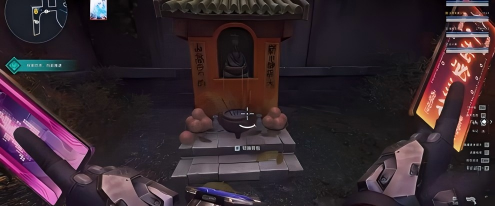 逆战未来樱之城小山庙点位一览