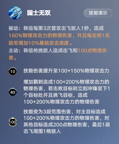 王者万象棋韩信技能介绍