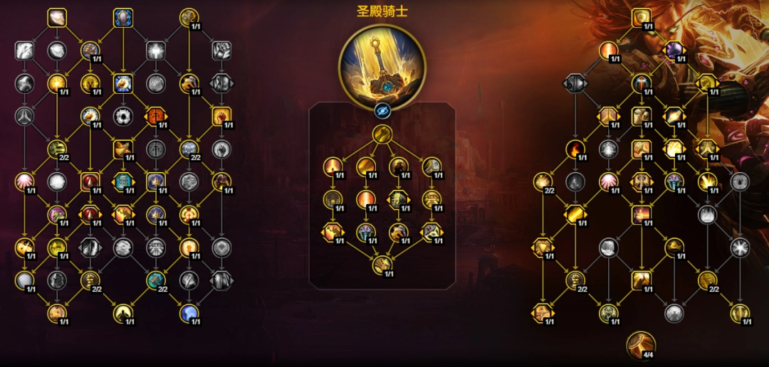 魔兽世界12.1防骑大米天赋加点一览