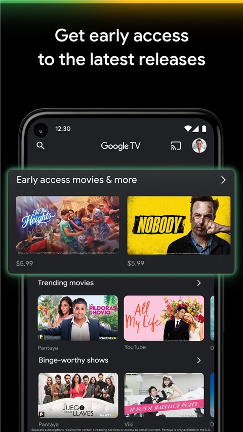 Google Play 电影 第4张截图